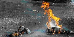 Palestinians incinerated to death by Israeli White Phosphorous bombs