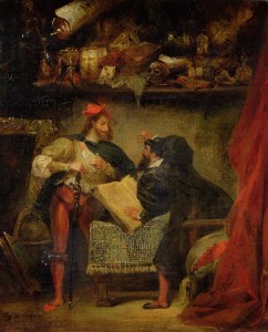 Faust-and-Mephistopheles-1826 by Eugene Delacroix