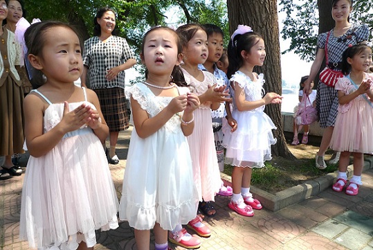 North Korean kids